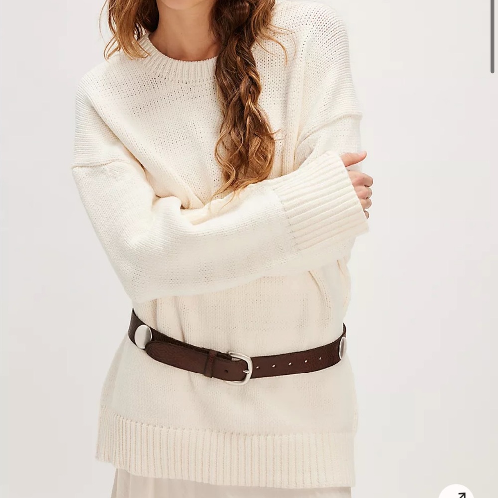 MELVIN PULLOVER SWEATER IVORY